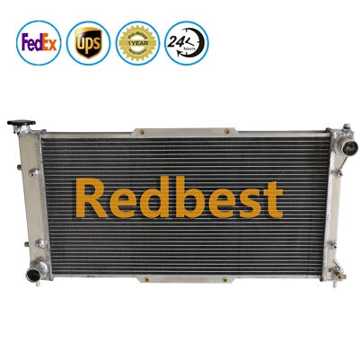 Radiador de aluminio de 3 filas para 1995-1999 Subaru Legacy GT L WAGON SUS SEDAN 2,2 L 2,5 L Foto 1 de 4