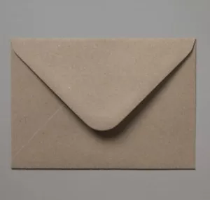 Buste invito carte Kraft A7 antimacchia riciclate C7 81x111 mm omaggio Regno Unito P&P - Foto 1 di 6
