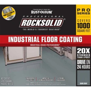 Rust-Oleum 322760 Indus Floor Coating 1000sq ft Pro Series DARK GRAY - Picture 1 of 1