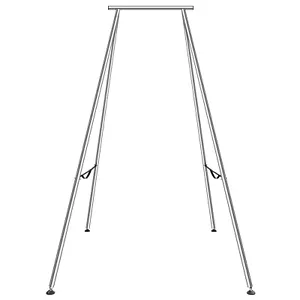 VEVOR Aerial Swing Stand Aerial Yoga Frame Max 250 kg Load Bearing Steel Frame - Picture 1 of 12