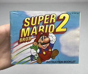 Nintendo NES Super Mario Bros. 2 Manual de instrucciones original *Uso* - Imagen 1 de 4