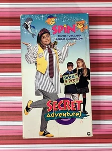 Secret Adventures - Spin Ep 1 (VHS) 90s Christian Family Values / Morals Show - Picture 1 of 7