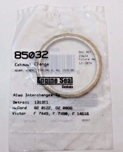 Exhaust Pipe Flange Gasket Front Engine Seal 85032 - Picture 1 of 2