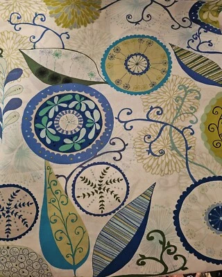 Wrenly By Valorie Wells For Free Spirit Westminster Fabrics Ingrid 1 Yd Blue Grn - Image 1 of 4