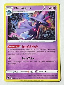 Mismagius 064/195 Non Holo Rare Silver Tempest Pokemon Pack Fresh - Picture 1 of 4