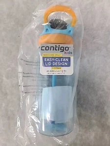 Contigo Kids Autospout 20oz Travel Bottle*Easy Clean Lid*Blue Raspberry Design* - Picture 1 of 5