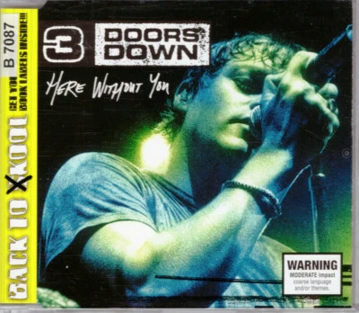 3 Doors Down - Here Without You (CD) Australia (missing stickers)See Description - Image 1 of 2