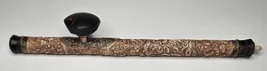 Antique 1800’s Collectible Chinese /Vietnamese Hand-Carved of Bone Smoking Pipe - Picture 1 of 24