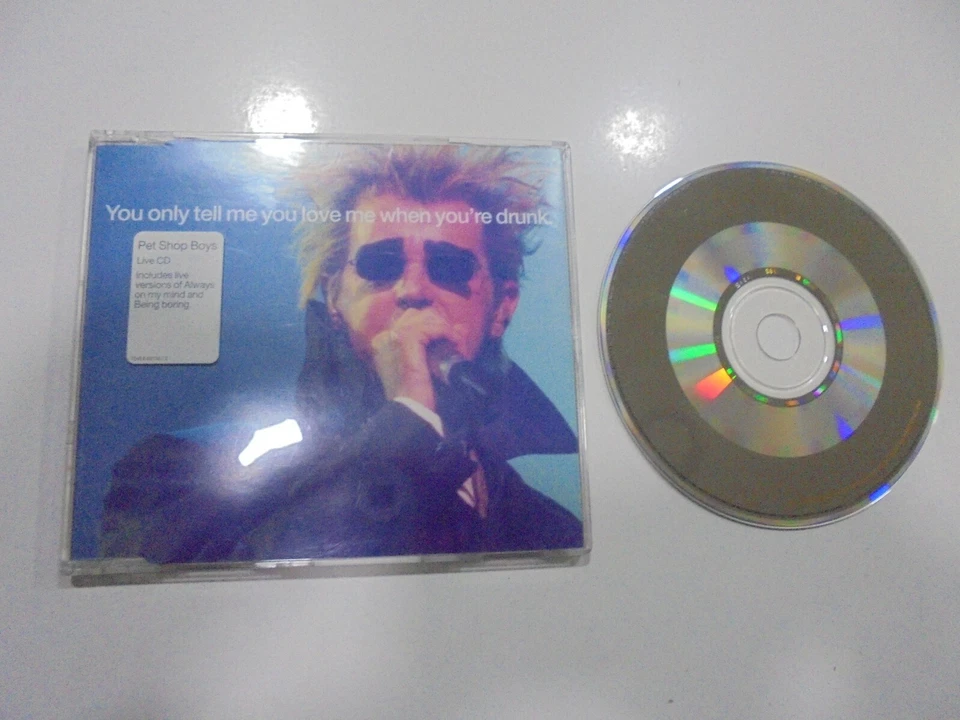 Pet Shop Boys CD Single Europa You Only Tell Me You Love Me When You'Re 2000 - Bild 1 von 1