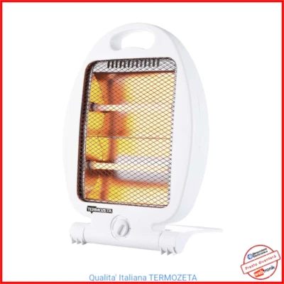 Stufa Infrarossi Alogena Elettrica Basso Consumo Caldo Stufetta Radiante Bagno - Immagine 1 di 4