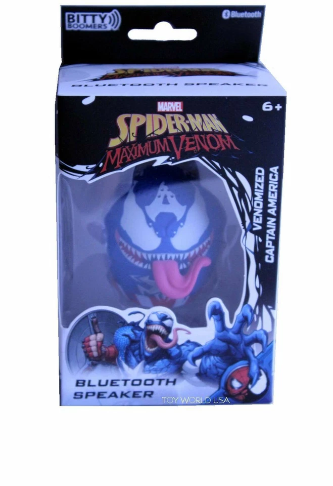 Bitty Boomers Marvel Spider-Man Maximum Venom Bluetooth speaker - Image 1 of 1