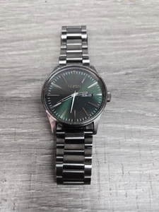 Nixon Never Be Late The Sentry SS Mens Watch Needs Battery - Picture 1 of 6