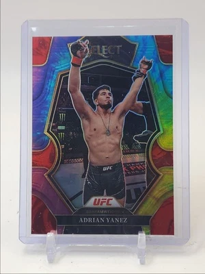 ADRIAN YANEZ 2023 SELECT UFC PREMIER LEVEL TIE DYE PRIZM /25 Q4841 - Image 1 of 2