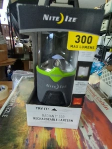 Nite Ize Radiant 300 Rechargeable Lantern Light Bright Camping 360 Degrees Clip - Picture 1 of 9