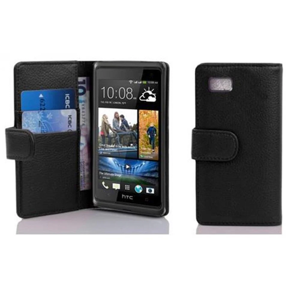 Case for HTC DESIRE 600 Protection Wallet Phone Cover Book Magnetic - Image 1 of 1