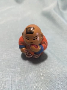 Adorable Vintage Mongolian Clay Mini Figurine Huishan Chinese Folk Art Figure - Picture 1 of 8