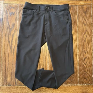 Public Rec Workday Chino Pants Mens Size 32x28 Slim Straight Black Stretch - Picture 1 of 12