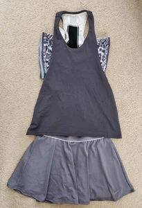 Lucky in Love, Nike, 2 Piece, set, Tennis tank Outfit Pickleball Golf Size S, XS - Picture 1 of 6