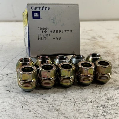 10-Novo OEM 9591772 GM Porcas de Roda Para Fábrica/OEM Rodas de Alumínio Cadillac - Imagem 1 de 4