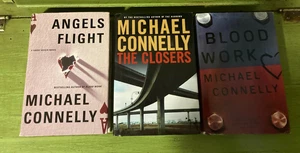 Michael Connelly Lot of 3 Bosch Series Hard Cover DJ Like New - VG BCE - Picture 1 of 7