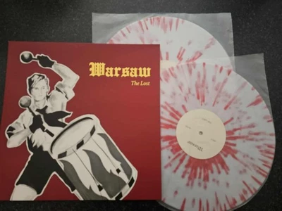 JOY DIVISION WARSAW ULTRA RARE VINYL 2LP WHITE/RED SPLATTER VINYL - Image 1 of 2