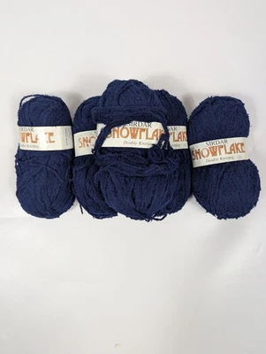 SIRDAR Snowflake Double Knitting SH390 Blue Polyester Yarn 50g 186 Yds Lot Of 5 - Image 1 of 4