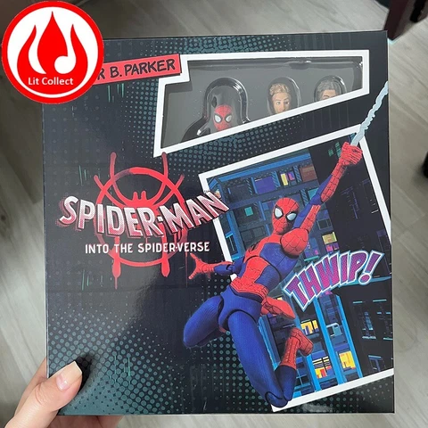 Peter B. Parker Sentinel Miles with box 1/12 Into the Spider-Verse Action Figure Cover