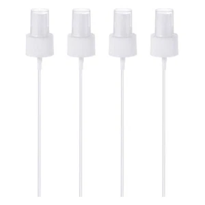 Spray Bottle Top, 4 Pack Sprayer Replacement Pump Plastic for Bottles, White - Picture 1 of 5