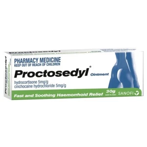 Proctosedyl Ointment 30g Fast Soothing Haemorrhoid Relief - Picture 1 of 2