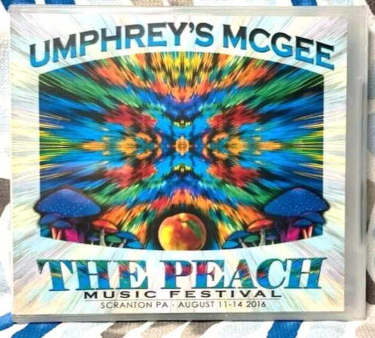 UMPHREY'S MCGEE The Peach Music Festival 8-13-16 2CD *NEW* Foto 1 de 2