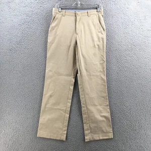 Tommy Hilfiger Chino Pants Youth 20 Boys Reg (actual 31x29) Beige Cotton Blend - Picture 1 of 22
