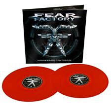 Fear Factory Aggression Continuum 2LP Red Vinyl Gatefold 2021 Nuclear Blast