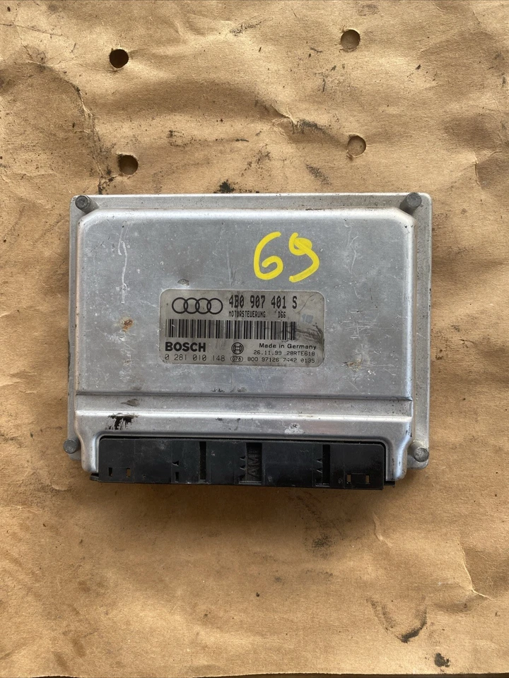 4B0907401S centralina motore PER AUDI A6 BERLINA (4B2) /0281010148 / - Immagine 1 di 3