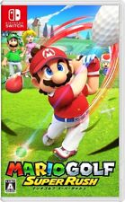 Nintendo Switch Video Game Mario Golf Super Rush from Japan