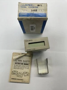 NEW OMRON H7EC-BVL COUNTER 5-30 VDC With Reset  - Picture 1 of 4