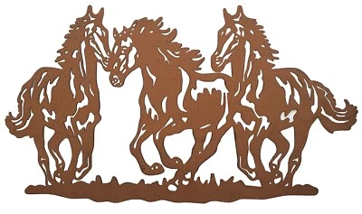 Xanter Running Horses Reversible Wall Decor, Horse Wall Decor (17 x 9 5/8 x 1/16 - Image 1 of 4