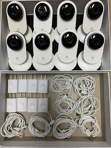Lot 8 YI Home Camera 1080p Wireless IP Security Surveillance System Night Vision - Picture 1 of 8