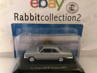 DIE CAST "IKA TORINO 380 W 2 PUERTAS 1967 " AUTOS INOLVIDABLES SALVAT 1/43 ARG03 - Immagine 1 di 2