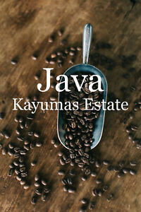 5 lbs. Indo-Pacific Java Estate Kayumas Fresh Green 100% Arabica Coffee Beans