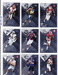 2017 PANINI ELITE DRAFT PICKS FOOTBALL CARDS *** .99 SHIPPING**** - Picture 1 of 208
