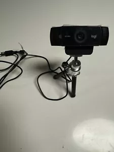 Logitech C922 Pro Stream Webcam1080P Camera for HD Video Streaming - Black - Picture 1 of 2