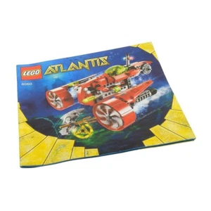 1x Lego Building Instructions Atlantis Typhoon Turbo Submarine 8060 - Picture 1 of 1