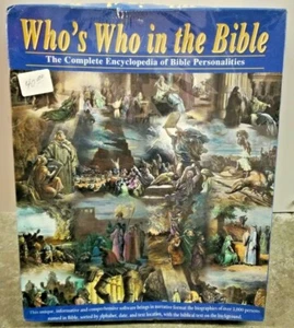 Encyclopedia of Bible Personalities PC Windows Vintage Software Who's Who Bibel - Bild 1 von 5