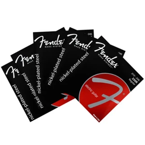 Electric Guitar Strings 5 Packs Fender 250R Set 10-46 Nickel-plated Steel String - Picture 1 of 7