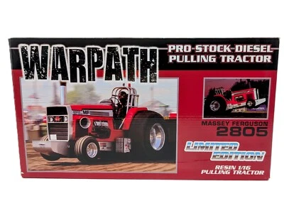 1/16 The Warpath Massey Ferguson 2805 Pro Stock Diesel Pulling Tractor - Image 1 of 4