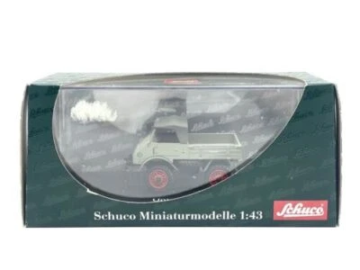 Schuco 03112 Unimog 401 Grigio in 1:43# NIB NI - Immagine 1 di 4