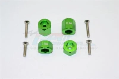 GPM MYT010/75125 ALUMINUM F&R HEX ADAPTERS AXIAL RC 1/18 YETI JR BUGGY AX90052 - Image 1 of 4