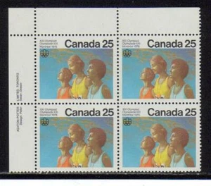 1976 Canada SC# 683 UL - Olympic Ceremonies - Plate Block M-NH Lot# 2655 - Picture 1 of 1