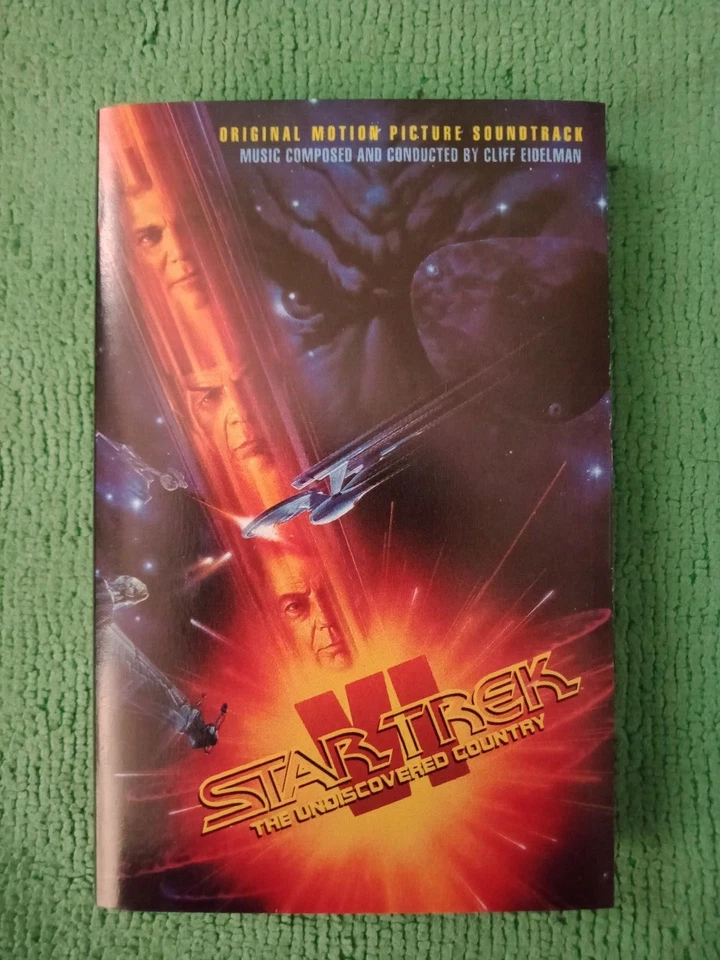 Star Trek VI The Undiscovered Country. Film Soundtrack. Cassette tape. 1991. - Image 1 of 4
