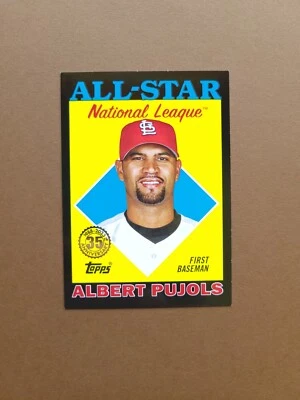 2023 Topps 1988 Topps All-Star Albert Pujols #88AS-49 Black Parallel /299 - Image 1 of 4